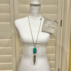 Kendra Scott Turquoise Pendant Necklace